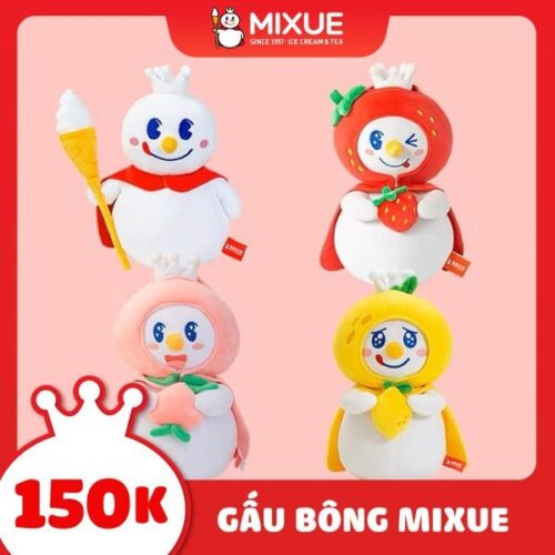 Gấu bông hình mixue cute